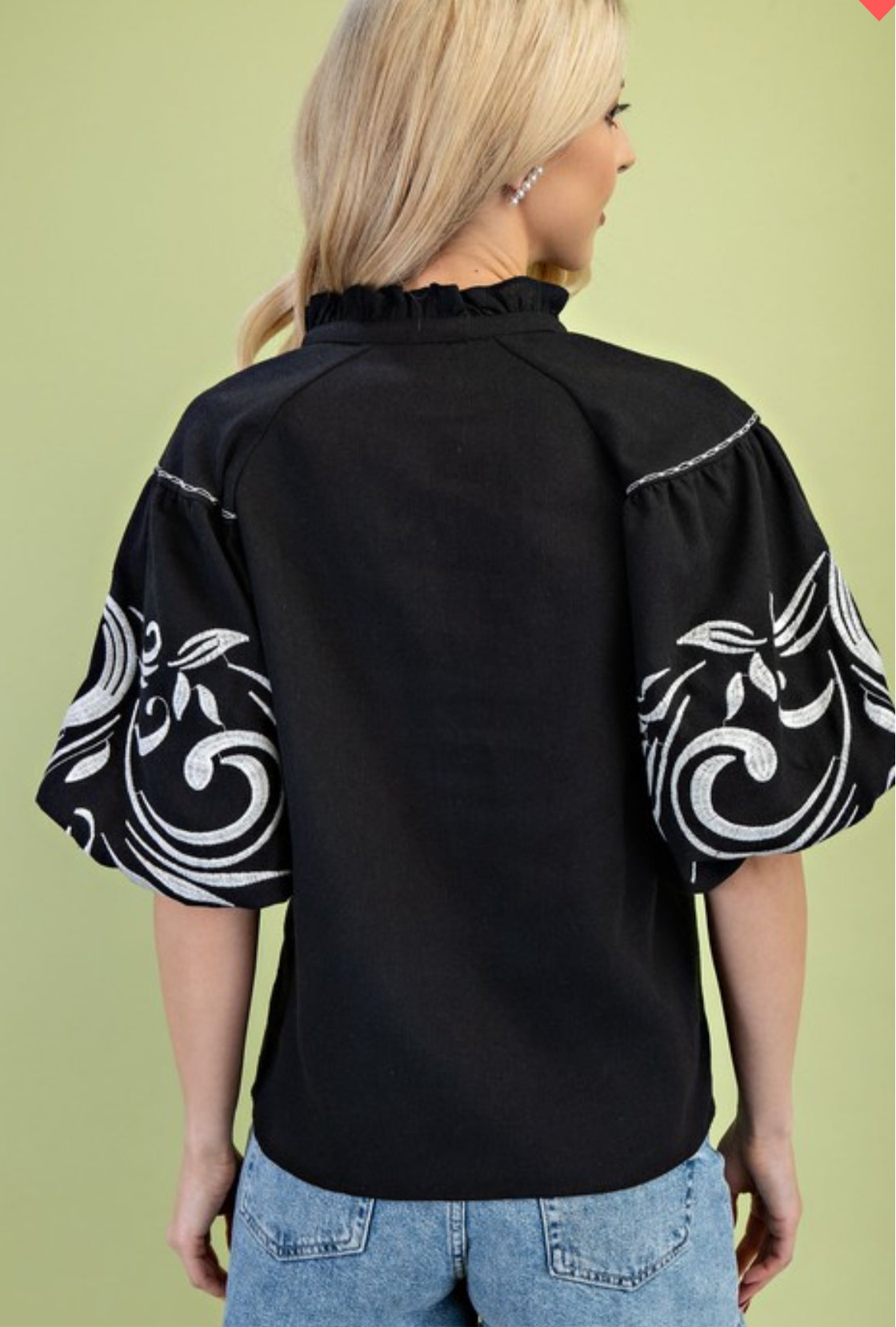 Blusa negra