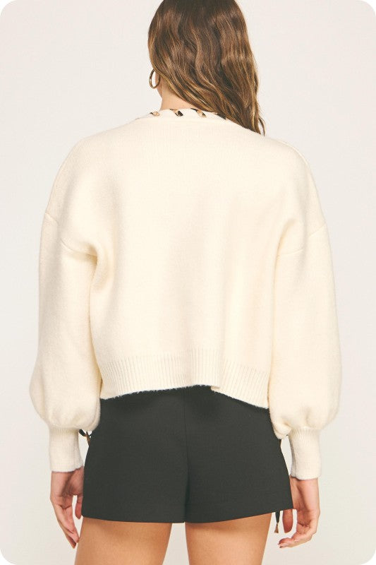 Leopard cardigan