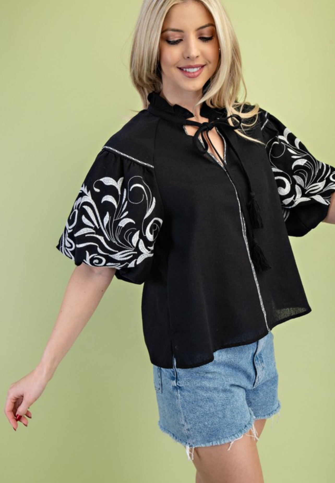 Blusa negra