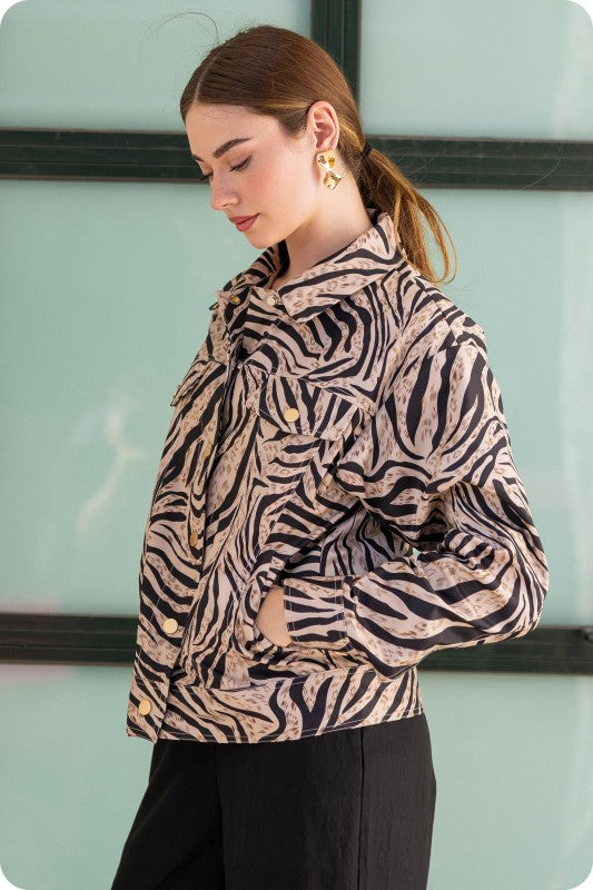 Zebra jacket