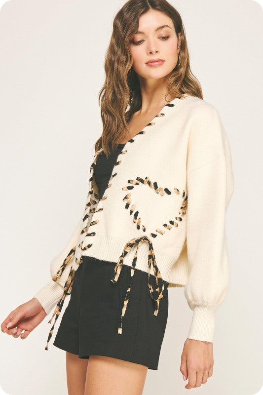 Leopard cardigan