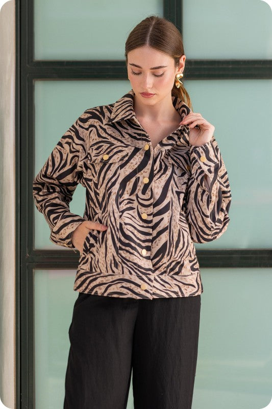 Zebra jacket