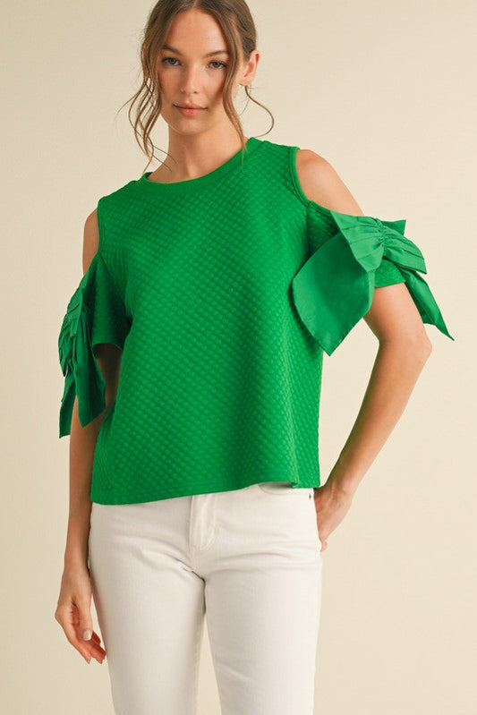 Elegante lazo verde