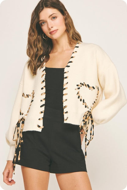 Leopard cardigan