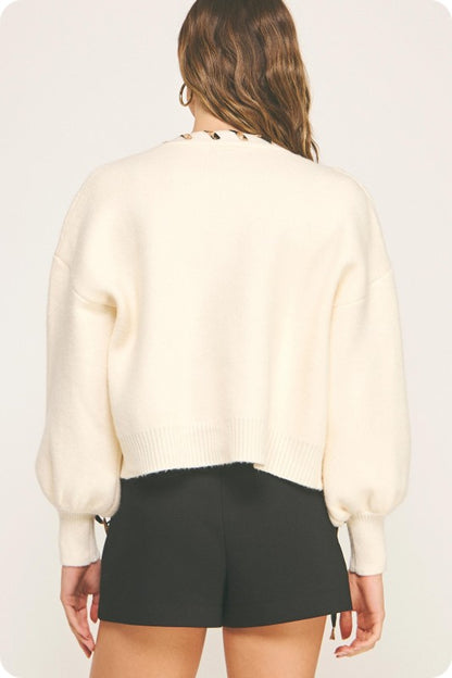 Leopard cardigan
