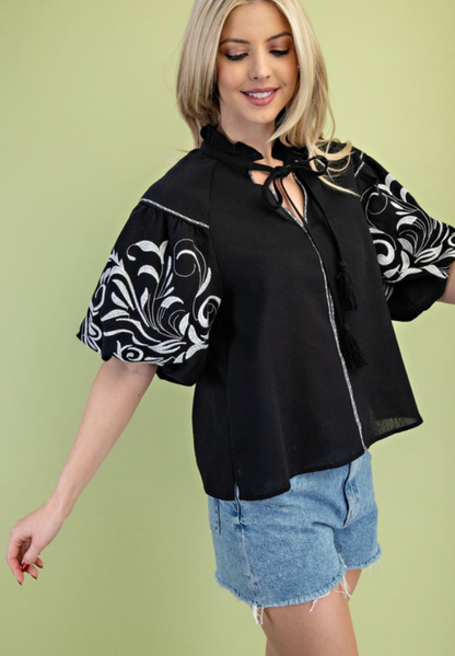 Blusa negra