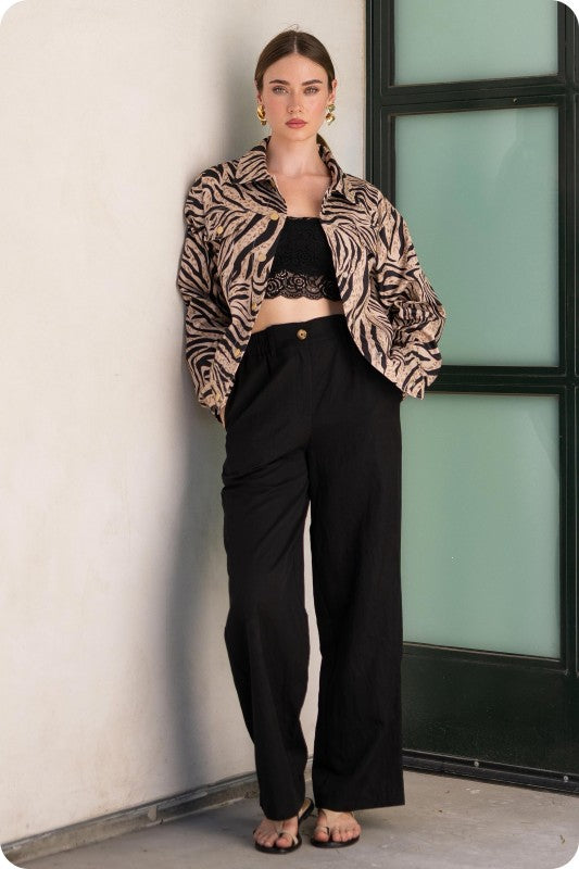 Zebra jacket