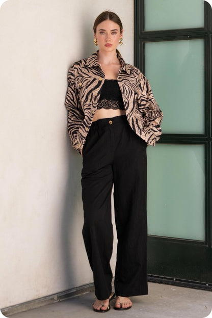 Zebra jacket
