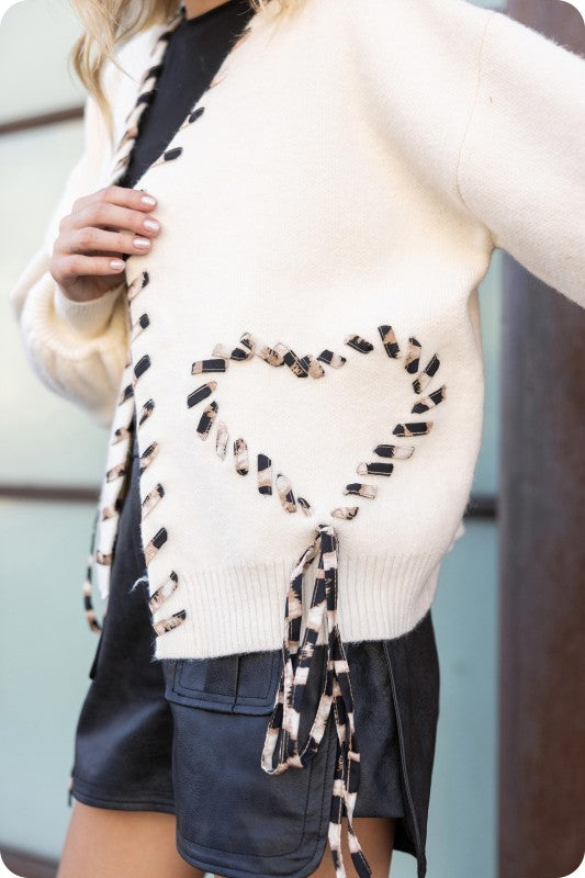 Leopard cardigan